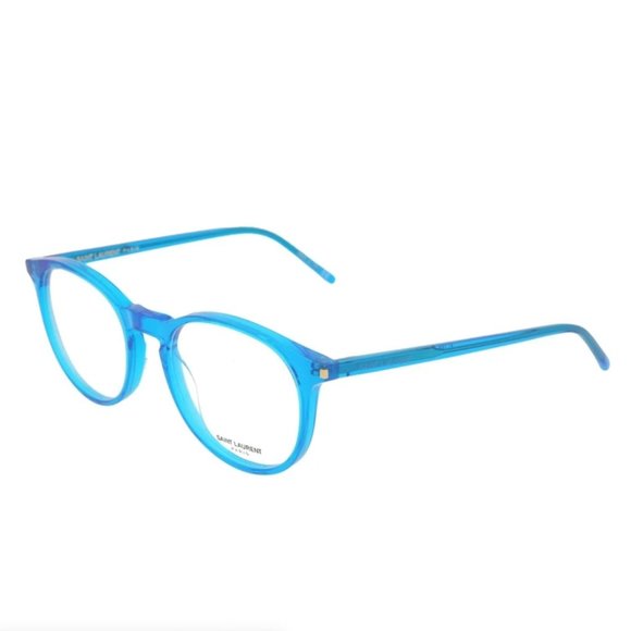 Saint Laurent Women's Transparent Blue Eyeglasses! - Picture 1 of 4